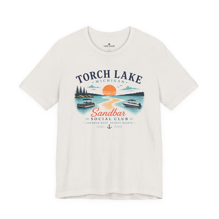 Torch Lake Sandbar Social Club T-Shirt