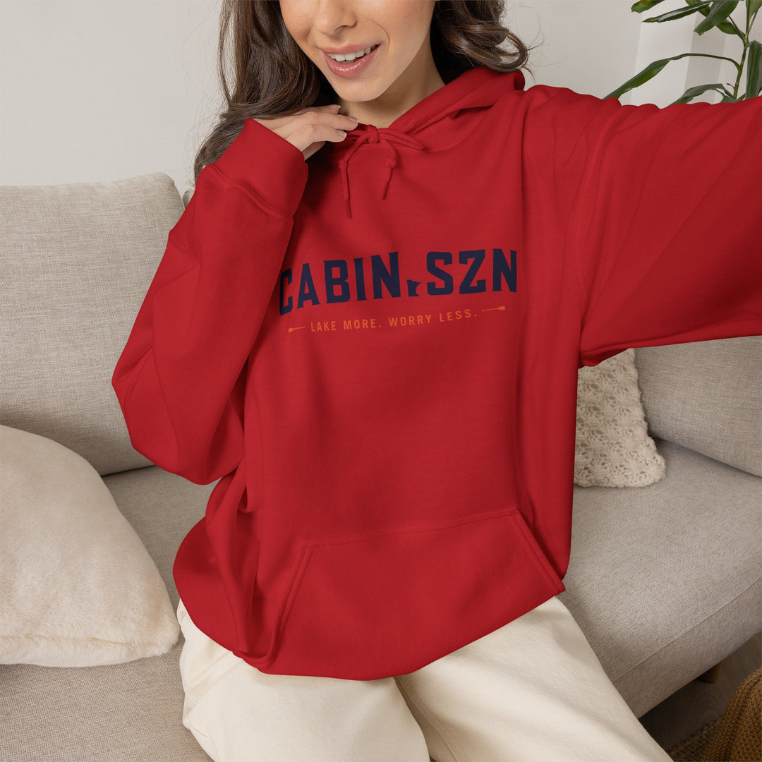 Minnesota Cabin SZN Hoodie – Cozy MN Cabin Season Pullover