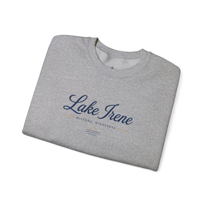 Lake Irene Miltona, Minnesota Crewneck Sweatshirt