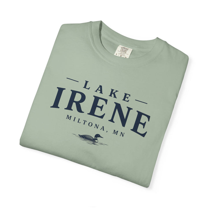 Lake Irene T-Shirt — Miltona MN Lake Tee with Loon Graphic