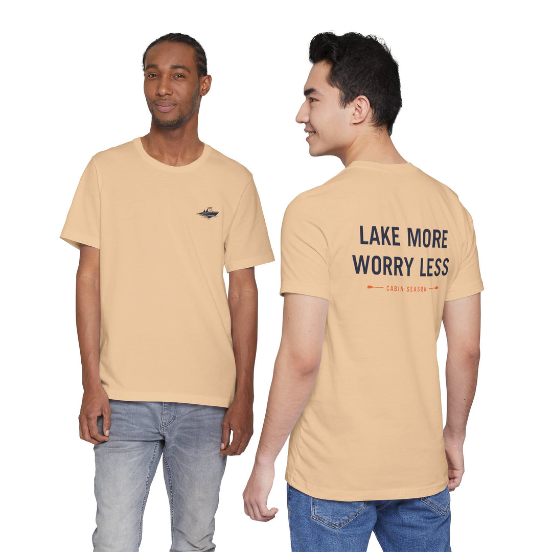 Cabin Season - Lake More Worry Less Tee