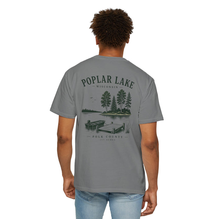 Poplar Lake T-Shirt — Scenic Wisconsin Lake Graphic Tee