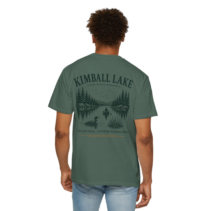 Kimball Lake T‑Shirt — Gunflint Trail Minnesota Lake Tee