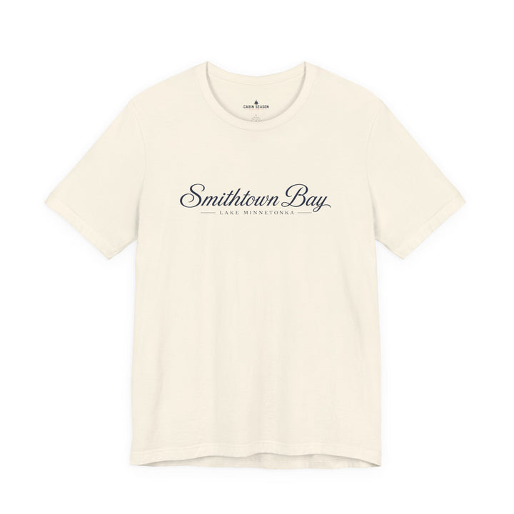 Smithtown Bay Script Tee - Lake Minnetonka Short Sleeve T-Shirt