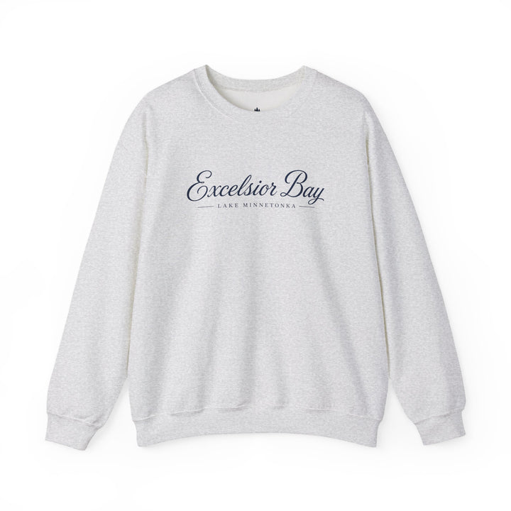 Excelsior Bay Crewneck Sweatshirt - Lake Minnetonka Script Pullover
