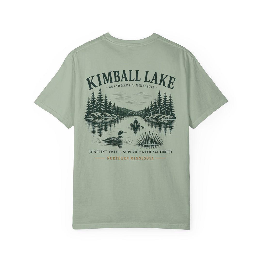 Kimball Lake T‑Shirt — Gunflint Trail Minnesota Lake Tee