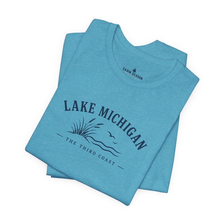 Lake Michigan Tee — The Third Coast Sunrise Graphic Shirt