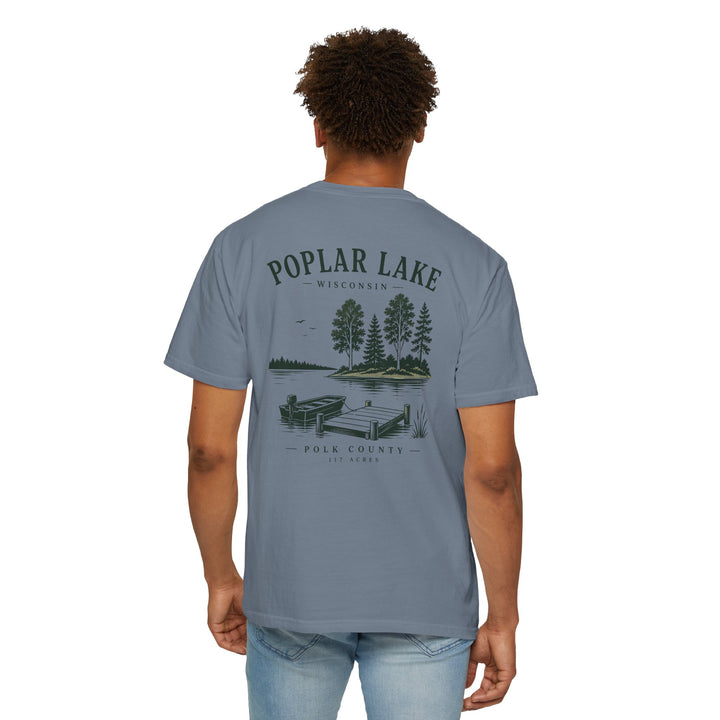 Poplar Lake T-Shirt — Scenic Wisconsin Lake Graphic Tee