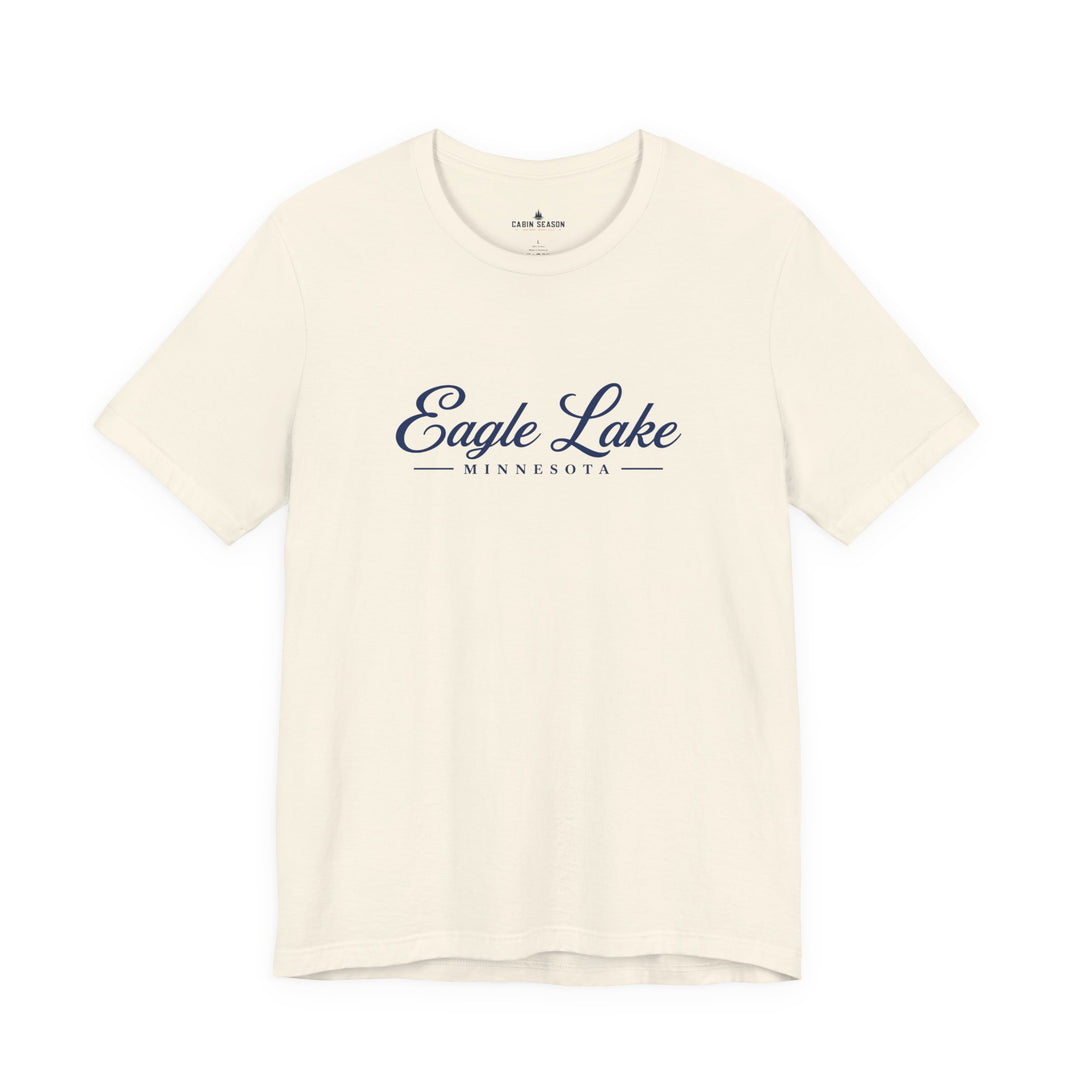 Eagle Lake Minnesota Script Tee