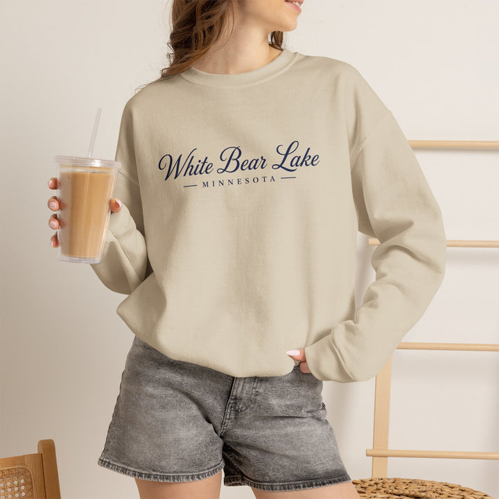 White Bear Lake Minnesota Crewneck Sweatshirt