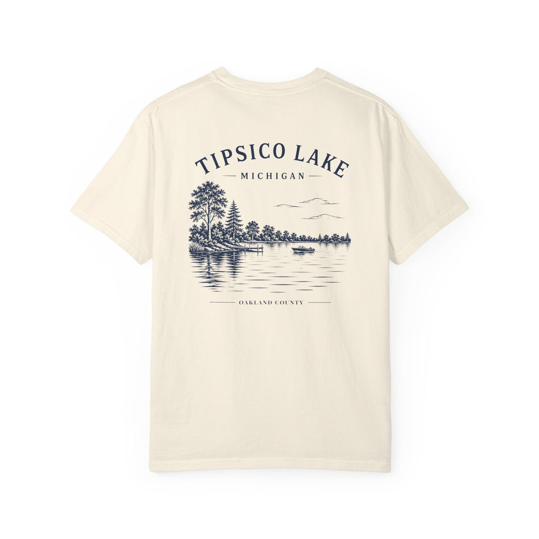 Tipsico Lake Tee — Michigan Lakeside Cabin Vintage Graphic Tee