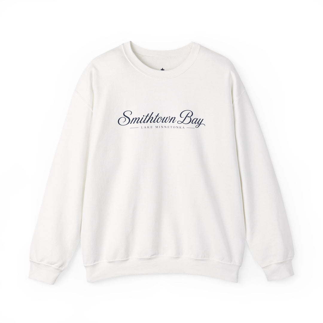 Smithtown Bay Script Crewneck Sweatshirt - Lake Minnetonka Pullover