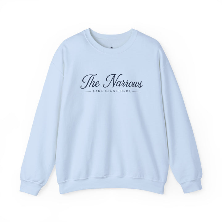 The Narrows Crewneck Sweatshirt - Lake Minnetonka Script Pullover