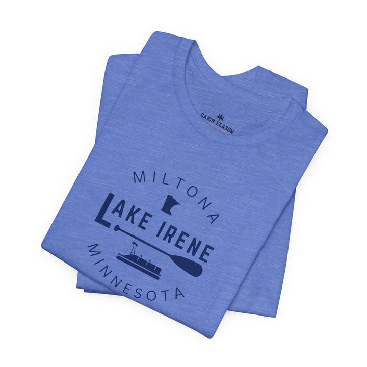 Lake Irene Minnesota - Pontoon Tee