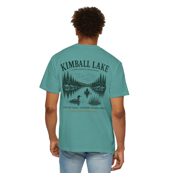 Kimball Lake T‑Shirt — Gunflint Trail Minnesota Lake Tee