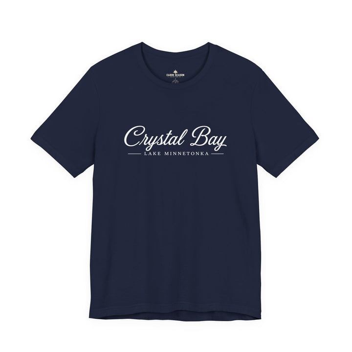 Crystal Bay Lake Minnetonka Tee - Lake Minnetonka Script T‑Shirt