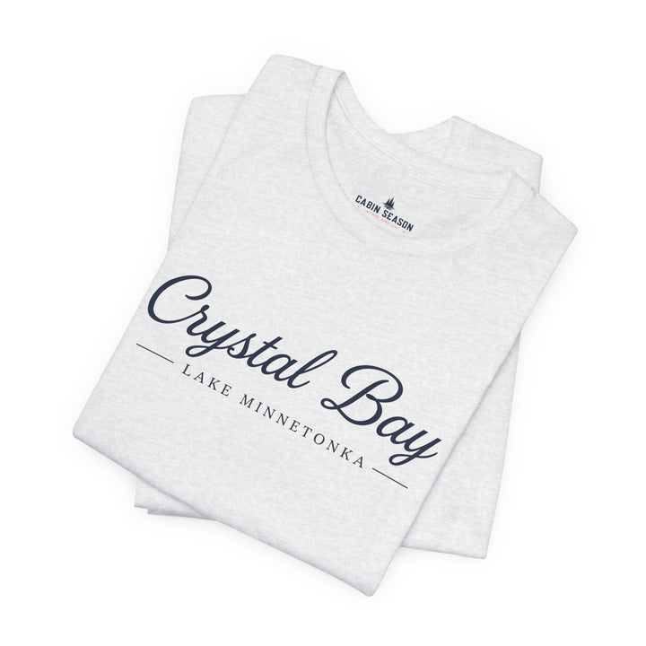 Crystal Bay Lake Minnetonka Tee - Lake Minnetonka Script T‑Shirt