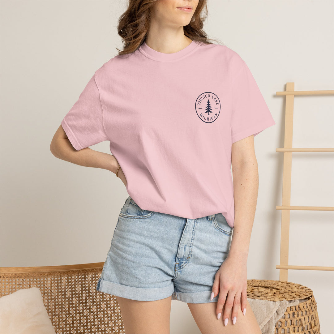 Tipsico Lake Tee — Michigan Lakeside Cabin Vintage Graphic Tee