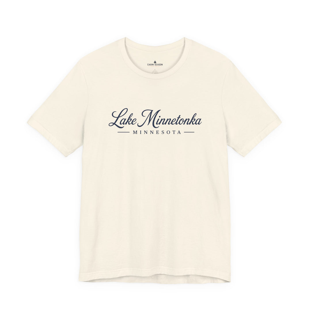 Lake Minnetonka Tee - Minnesota Lake Script Shirt