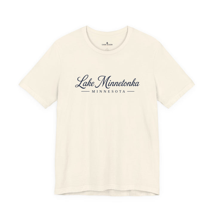 Lake Minnetonka Tee - Minnesota Lake Script Shirt