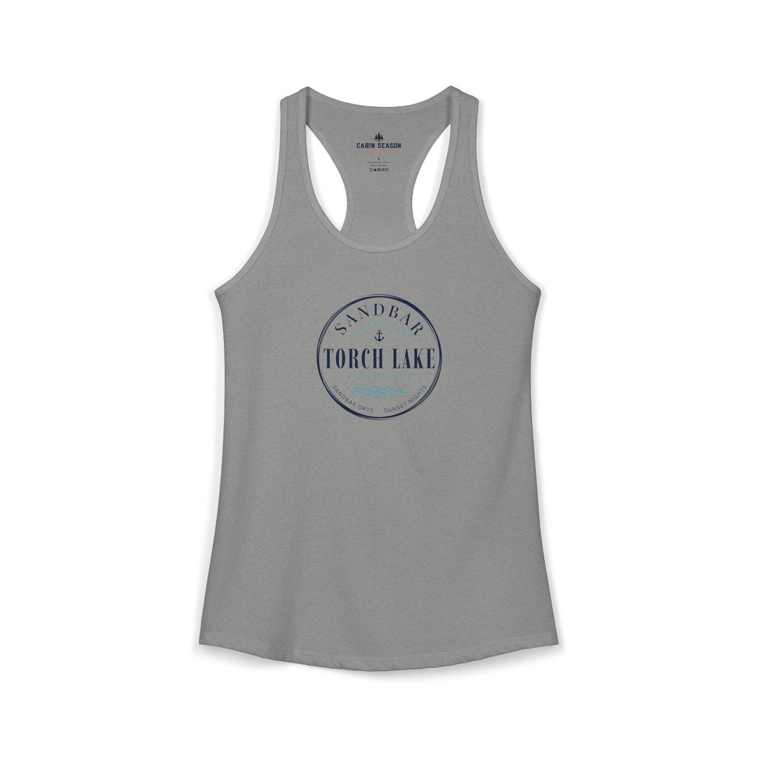 Torch Lake Sandbar Social Club Tank Top