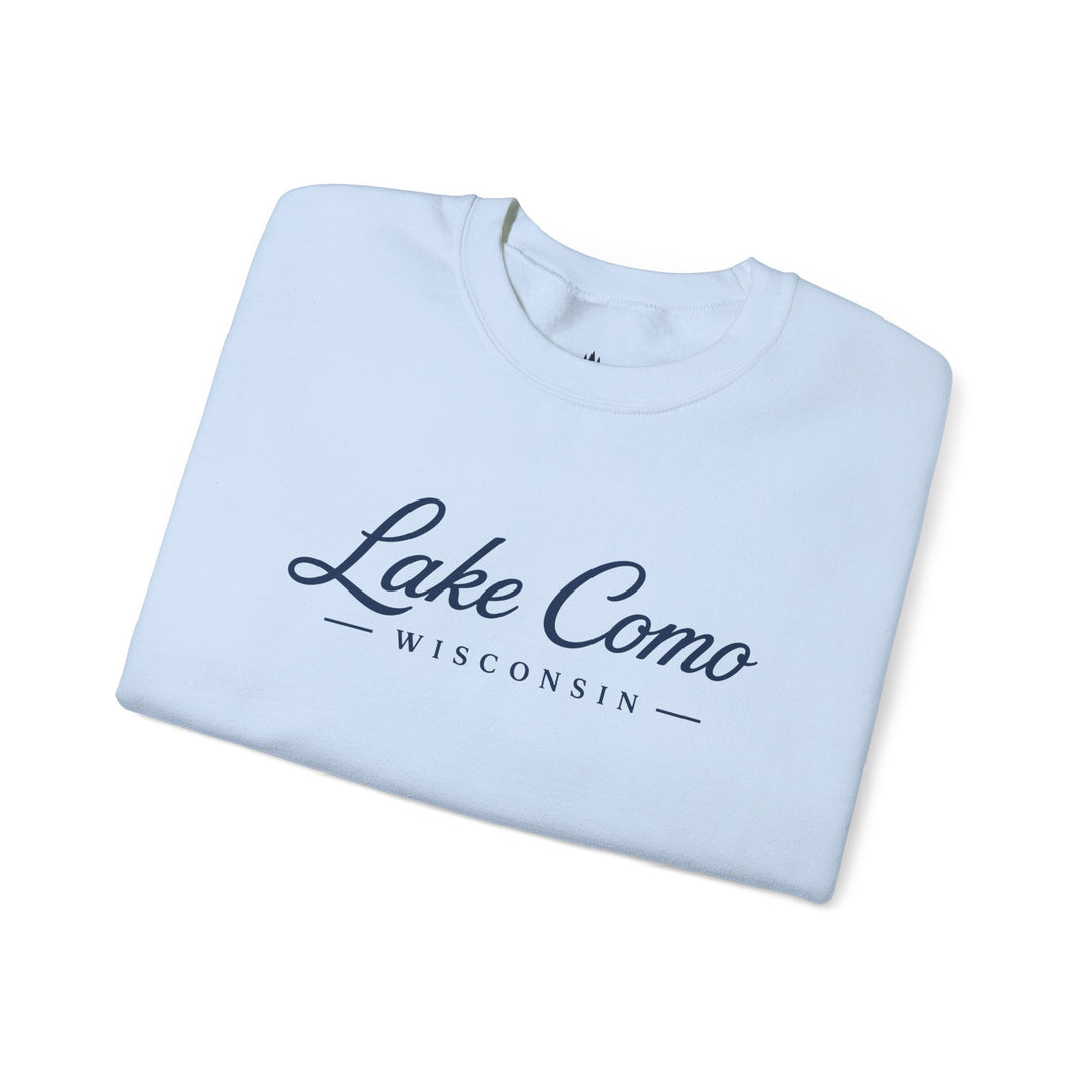 Lake Como Wisconsin Crewneck Sweatshirt