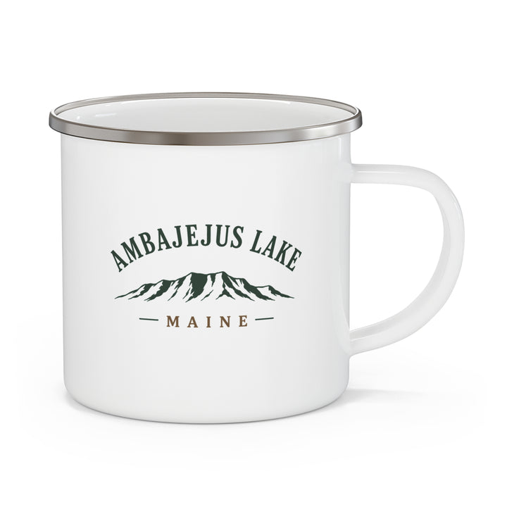 Ambajejus Lake Maine Vintage Camp Mug