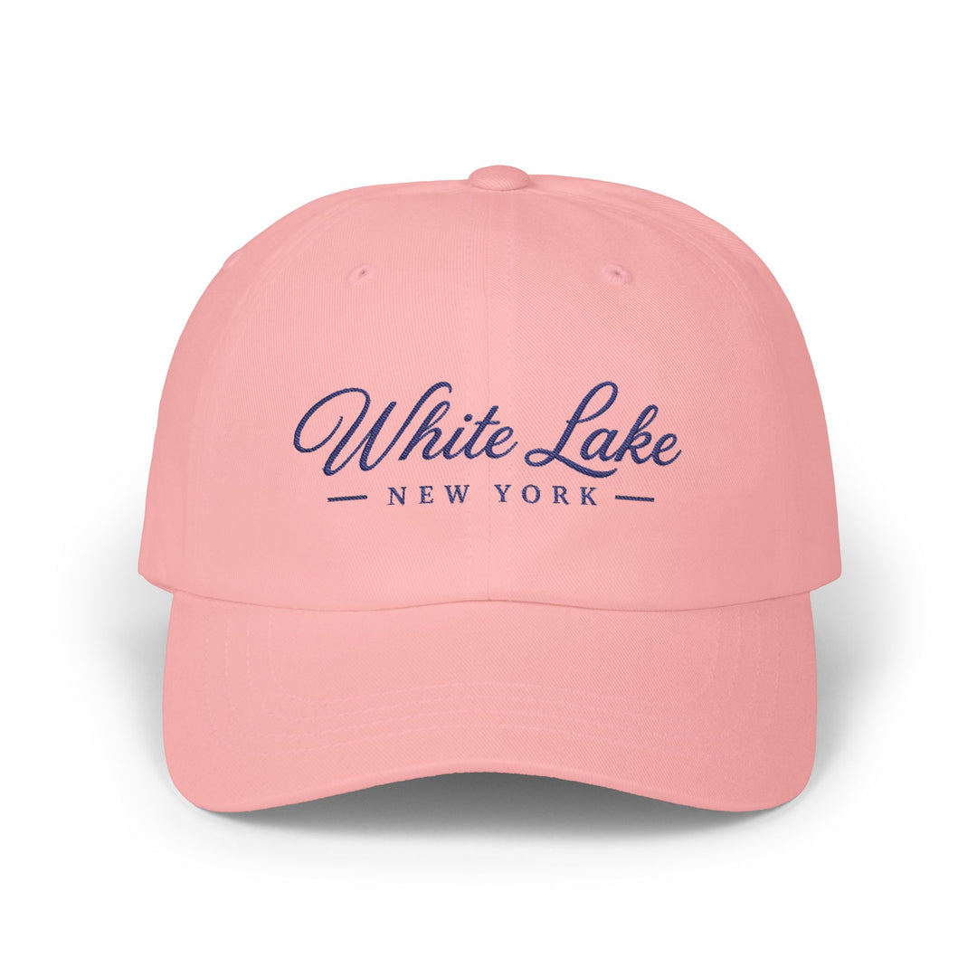White Lake New York Embroidered Hat