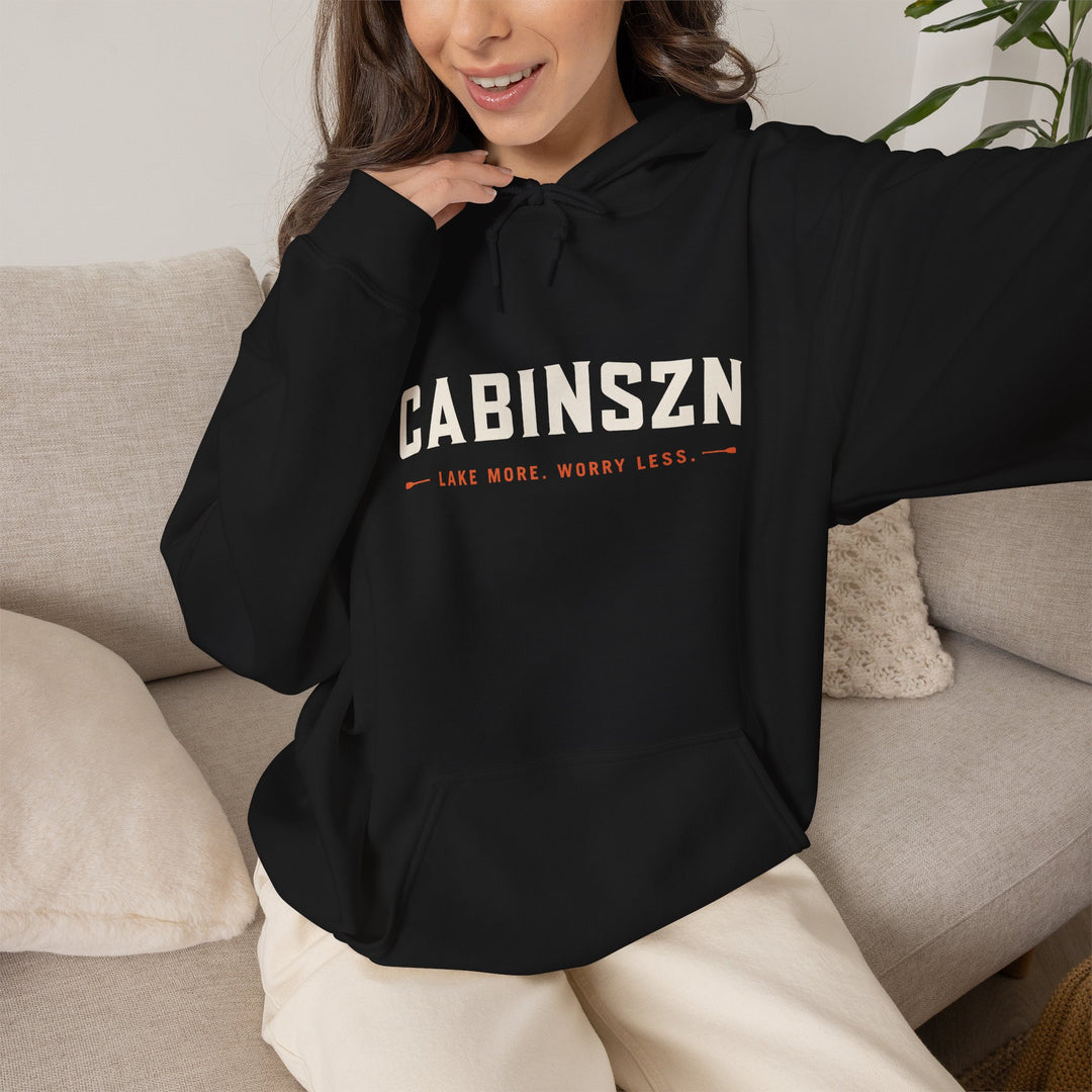 CabinSZN Hoodie – Rustic Cabin Life Pullover