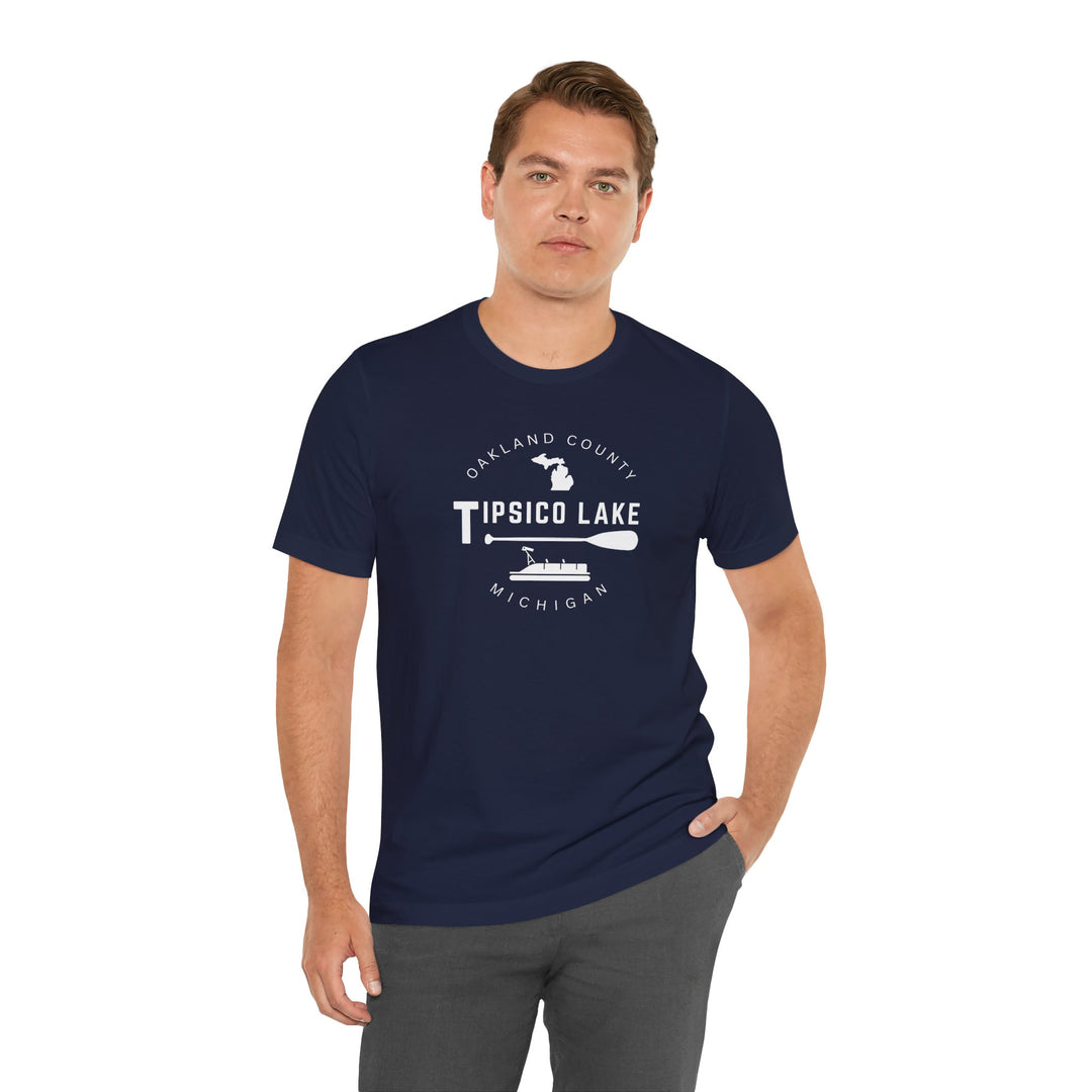 Tipsico Lake Tee — Oakland County Michigan Lake Shirt