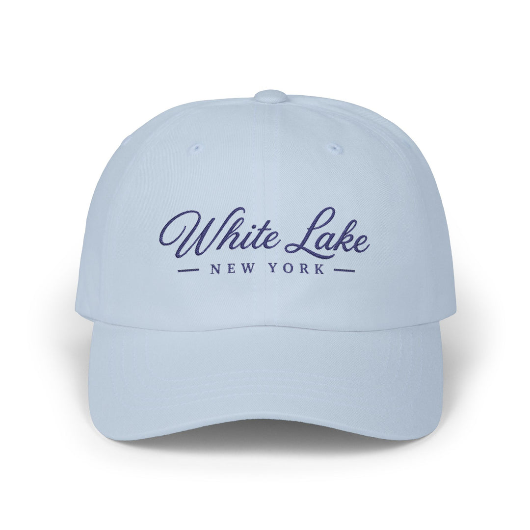 White Lake New York Embroidered Hat