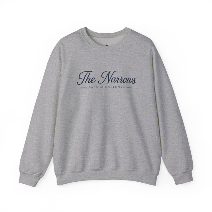 The Narrows Crewneck Sweatshirt - Lake Minnetonka Script Pullover