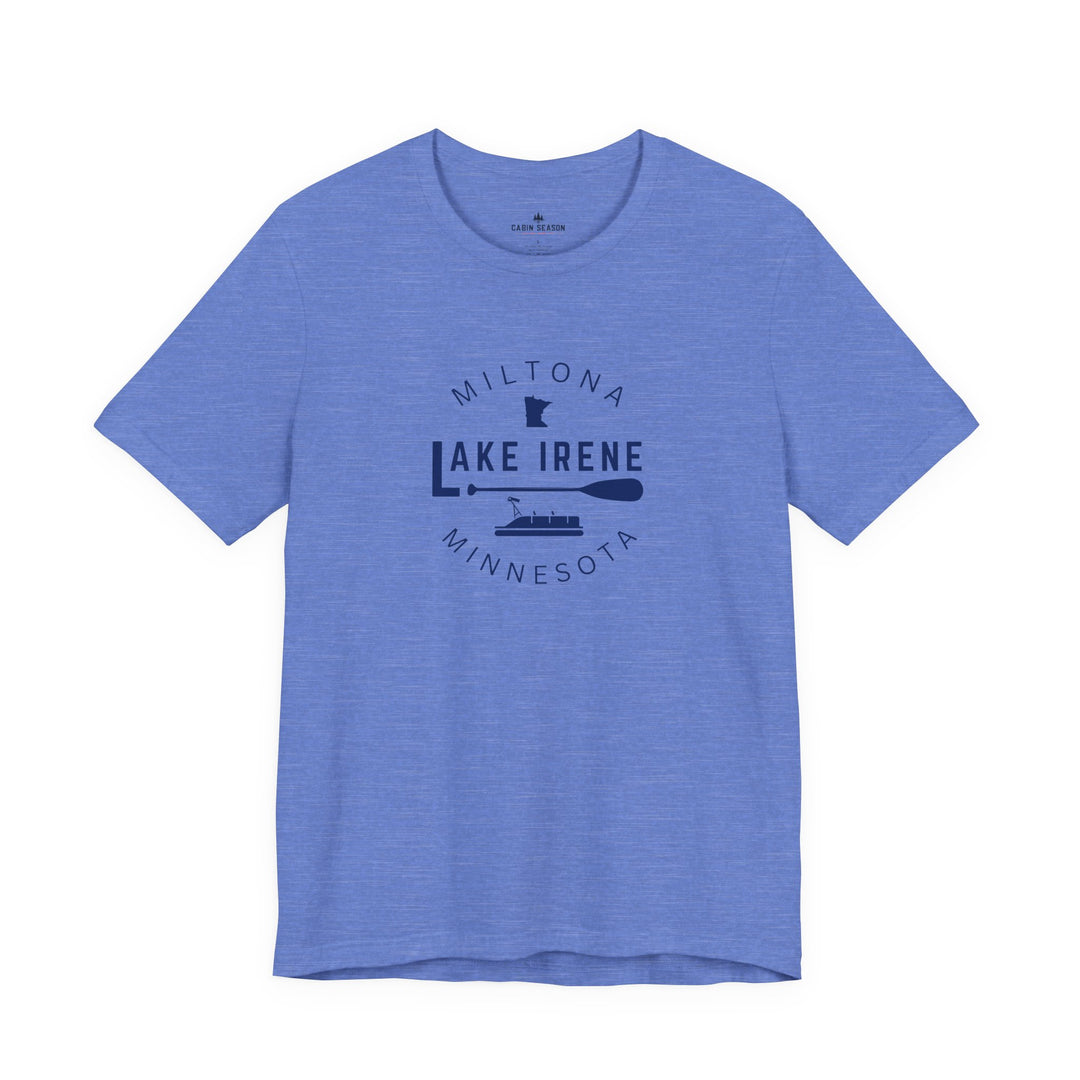 Lake Irene Minnesota - Pontoon Tee