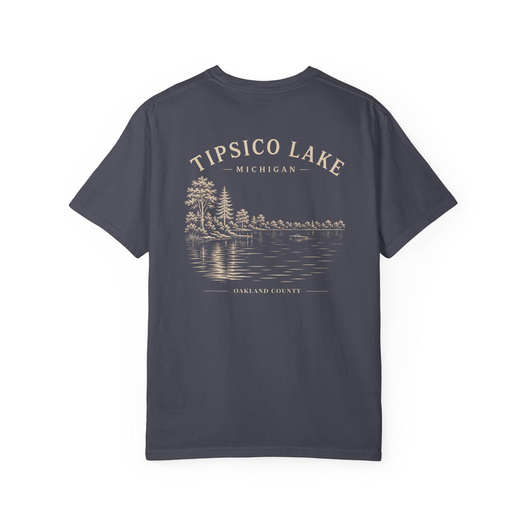 Tipsico Lake Tee — Michigan Lakeside Cabin Vintage Graphic Tee