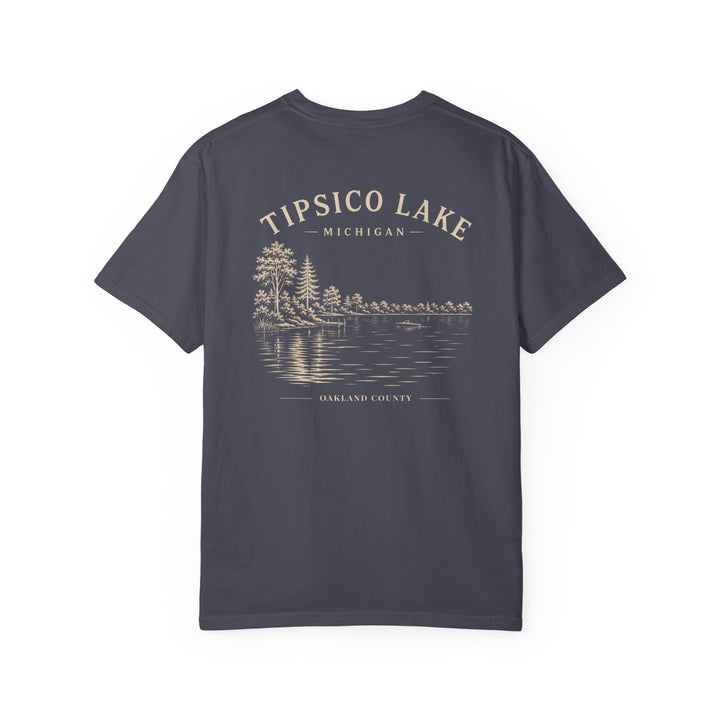 Tipsico Lake Tee — Michigan Lakeside Cabin Vintage Graphic Tee