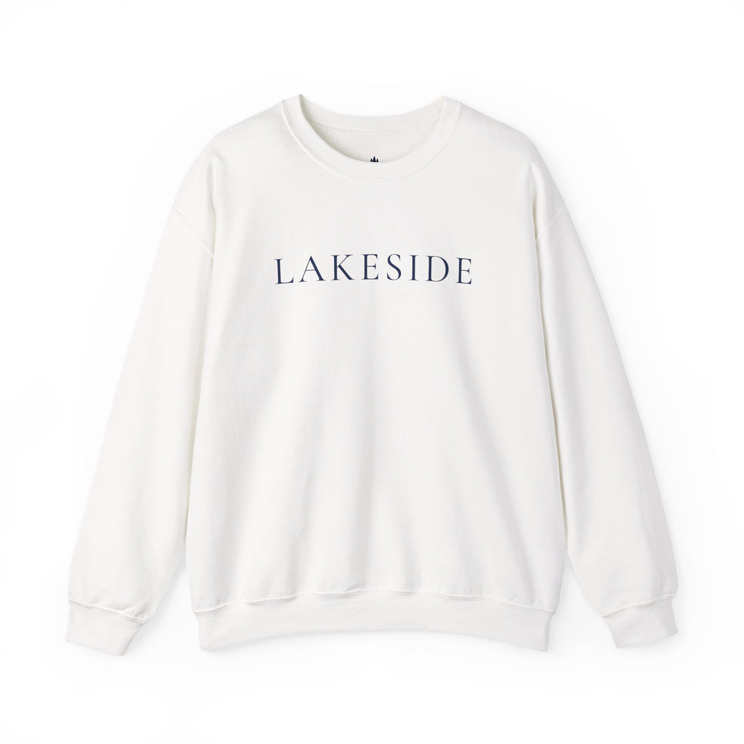 Lakeside Crewneck Sweatshirt | Minimal Lakeside Sweatshirt | Lake Sweatshirt For Her