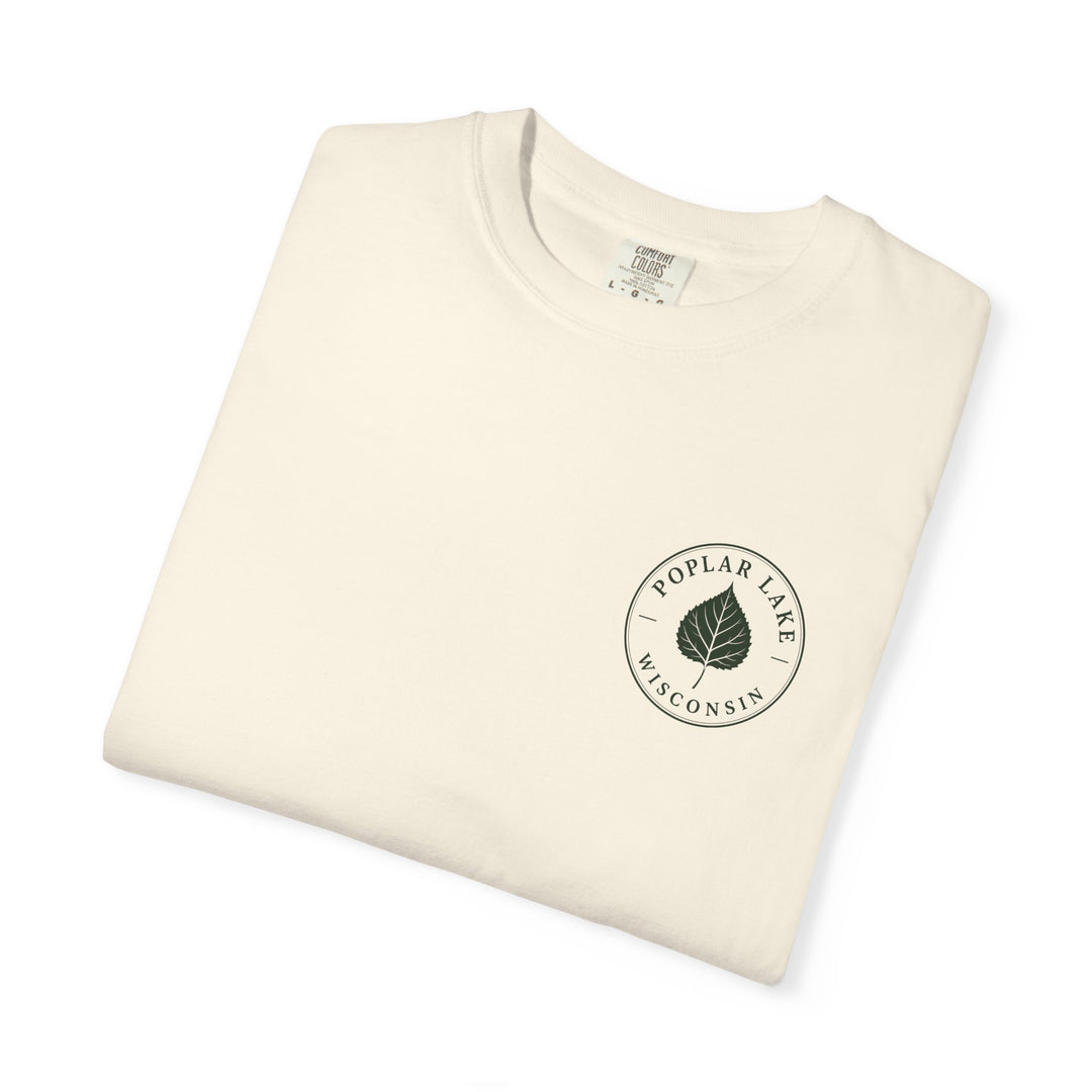 Poplar Lake T-Shirt — Scenic Wisconsin Lake Graphic Tee