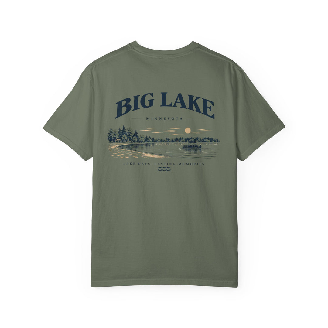 Big Lake, Minnesota T-Shirt - Lakeside Big Lake Tee