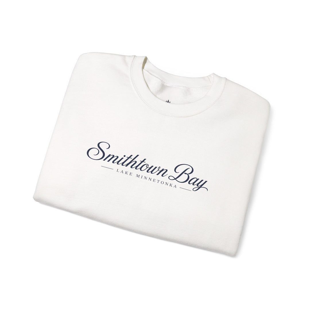 Smithtown Bay Script Crewneck Sweatshirt - Lake Minnetonka Pullover