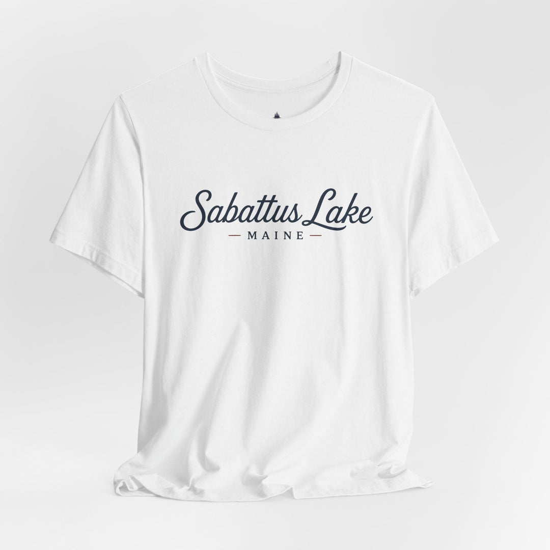 Sabattus Lake Maine Tee — Classic Maine Lake T‑Shirt