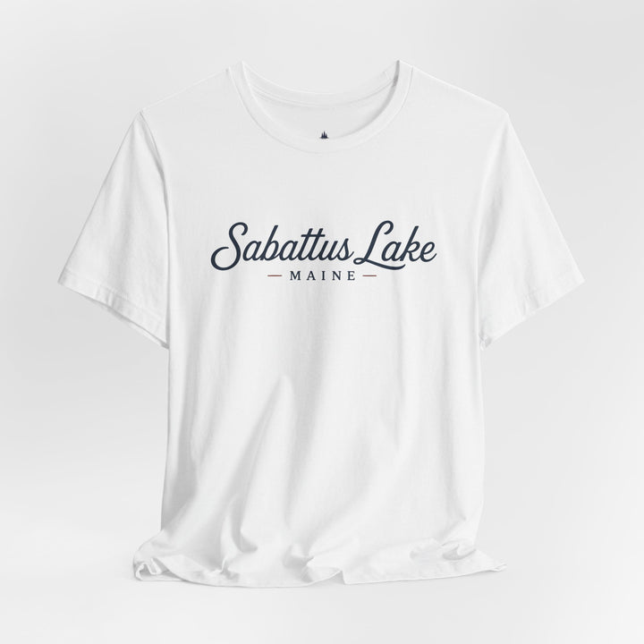 Sabattus Lake Maine Tee — Classic Maine Lake T‑Shirt