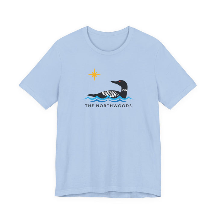 Wisconsin Northwoods Loon Tee