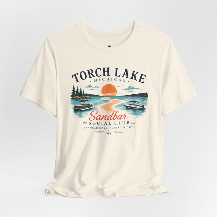 Torch Lake Sandbar Social Club T-Shirt