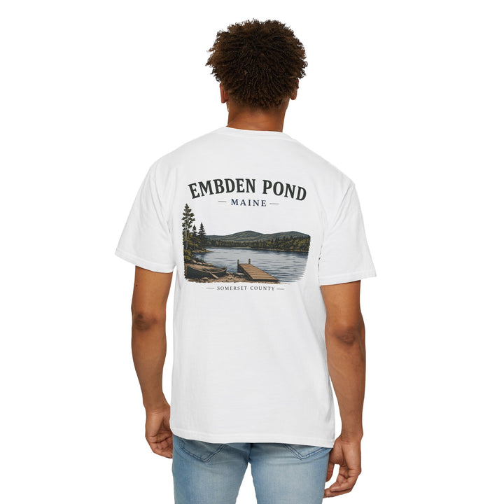 Embden Pond Maine T-Shirt — Scenic Lake Graphic Tee