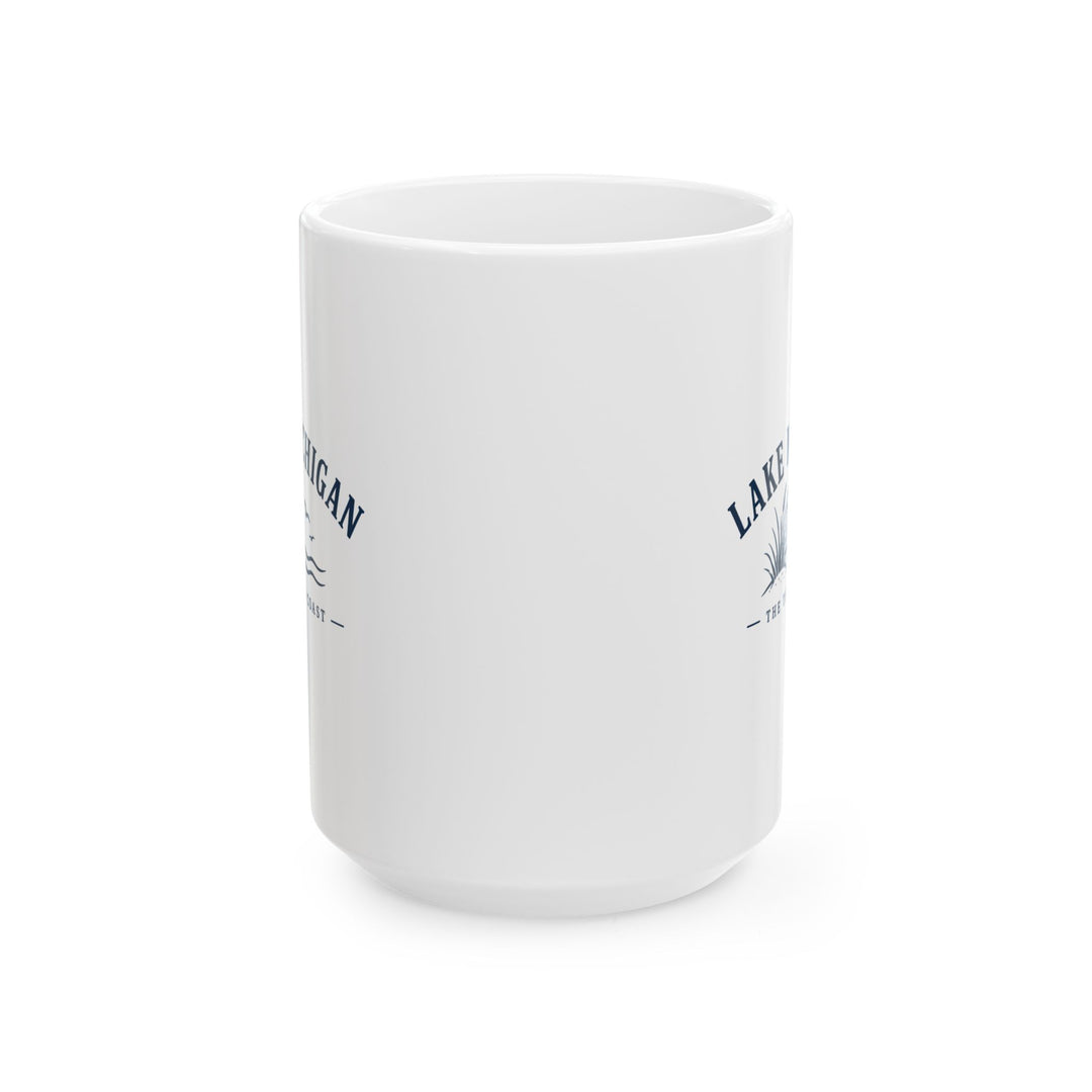Lake Michigan Mug — Lakeside Calm Coffee Cup (11oz &amp; 15oz)
