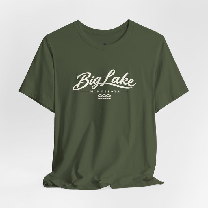 Big Lake Minnesota T-Shirt - Big Lake Script Tee