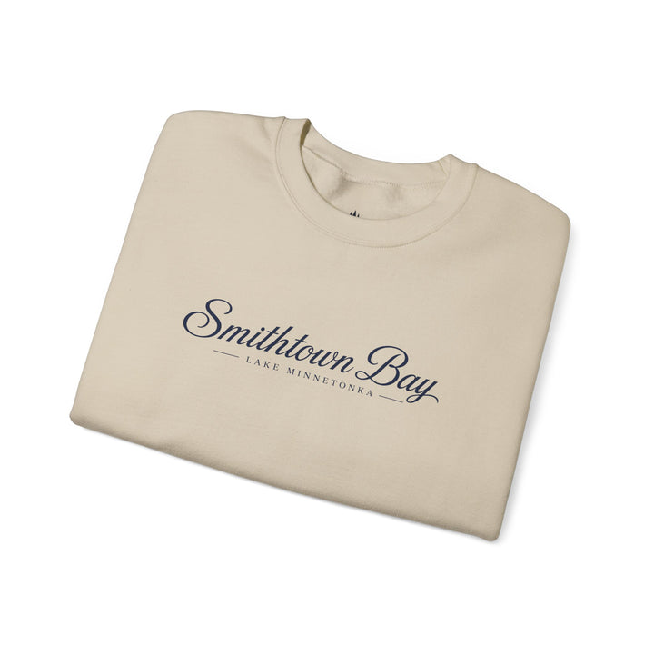 Smithtown Bay Script Crewneck Sweatshirt - Lake Minnetonka Pullover