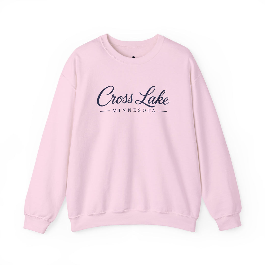 Cross Lake Minnesota Crewneck Sweatshirt