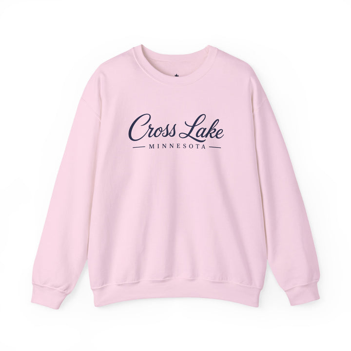 Cross Lake Minnesota Crewneck Sweatshirt