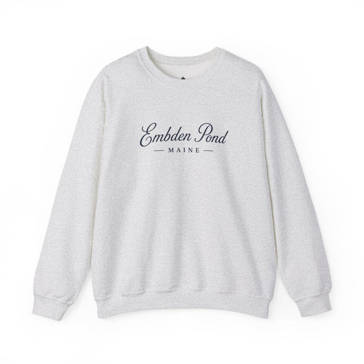 Embden Pond Maine Crewneck Sweatshirt